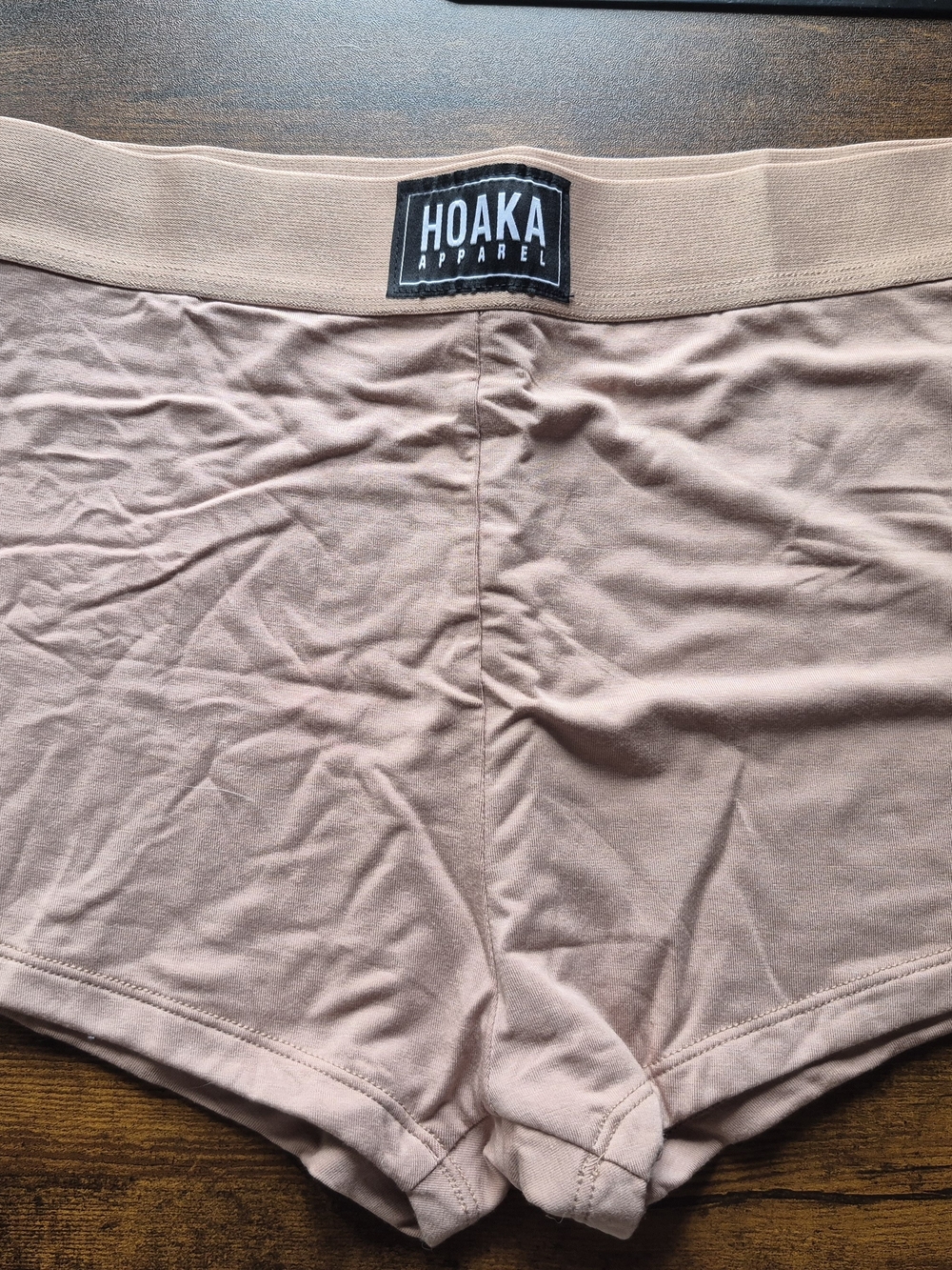 Hoaka Apparel Women's Nude/Taupe Seamless Sleep Shorts